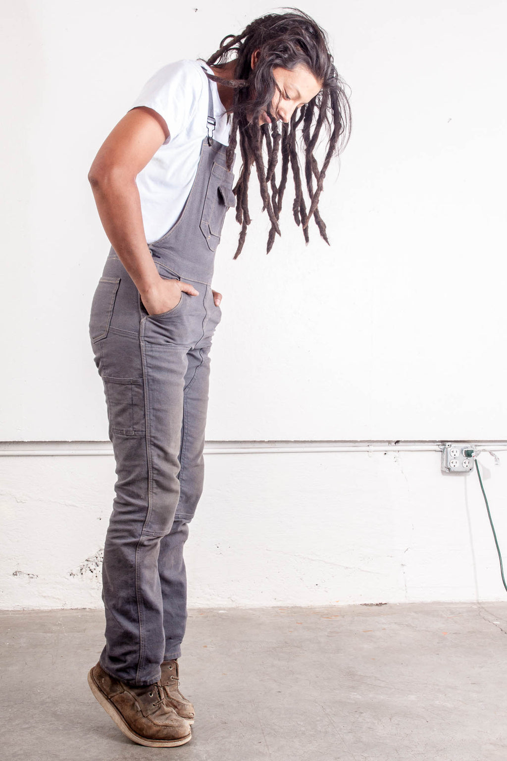 Freshley Overall, Dark Grey