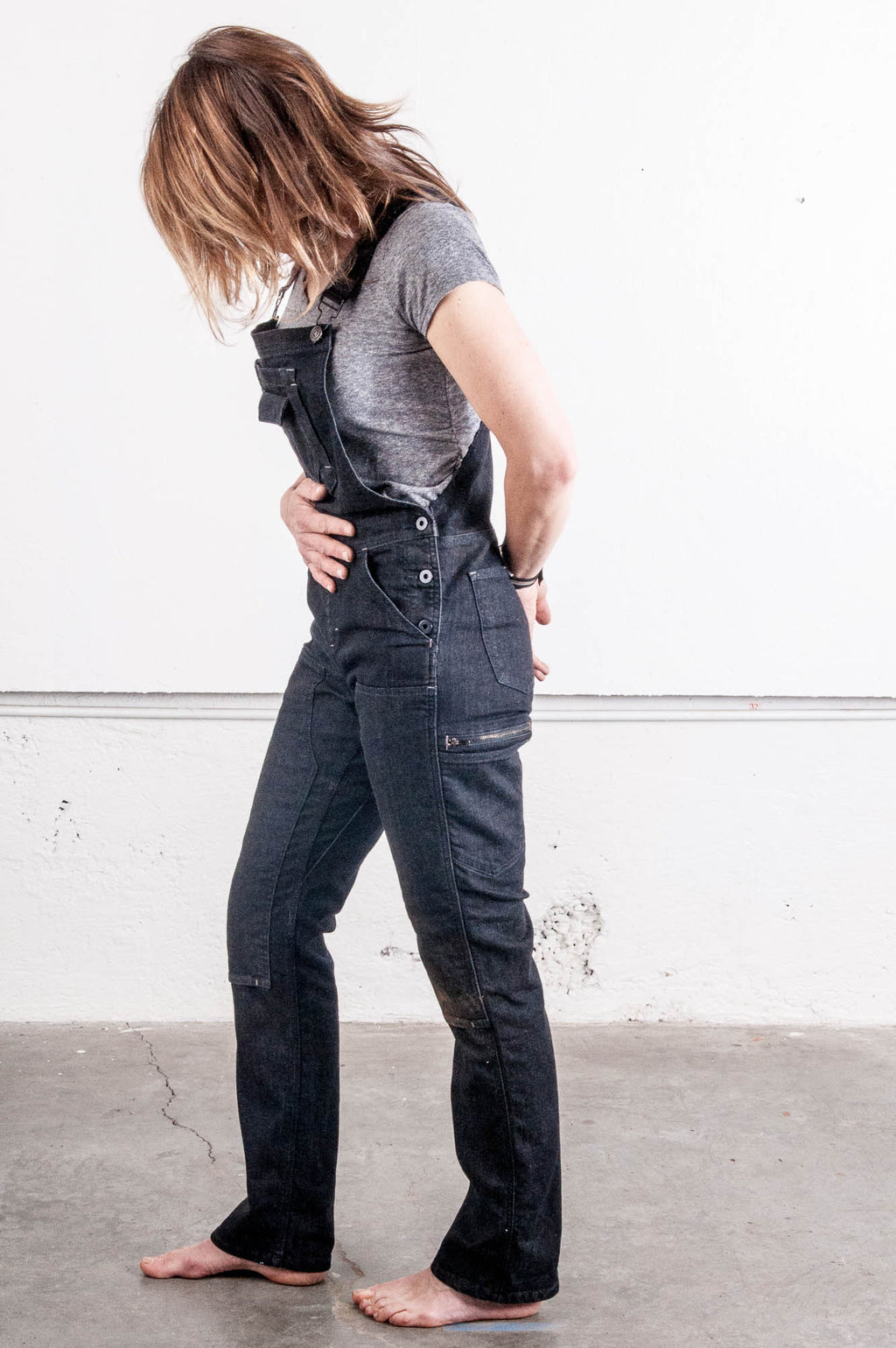 Freshley Overall, Black